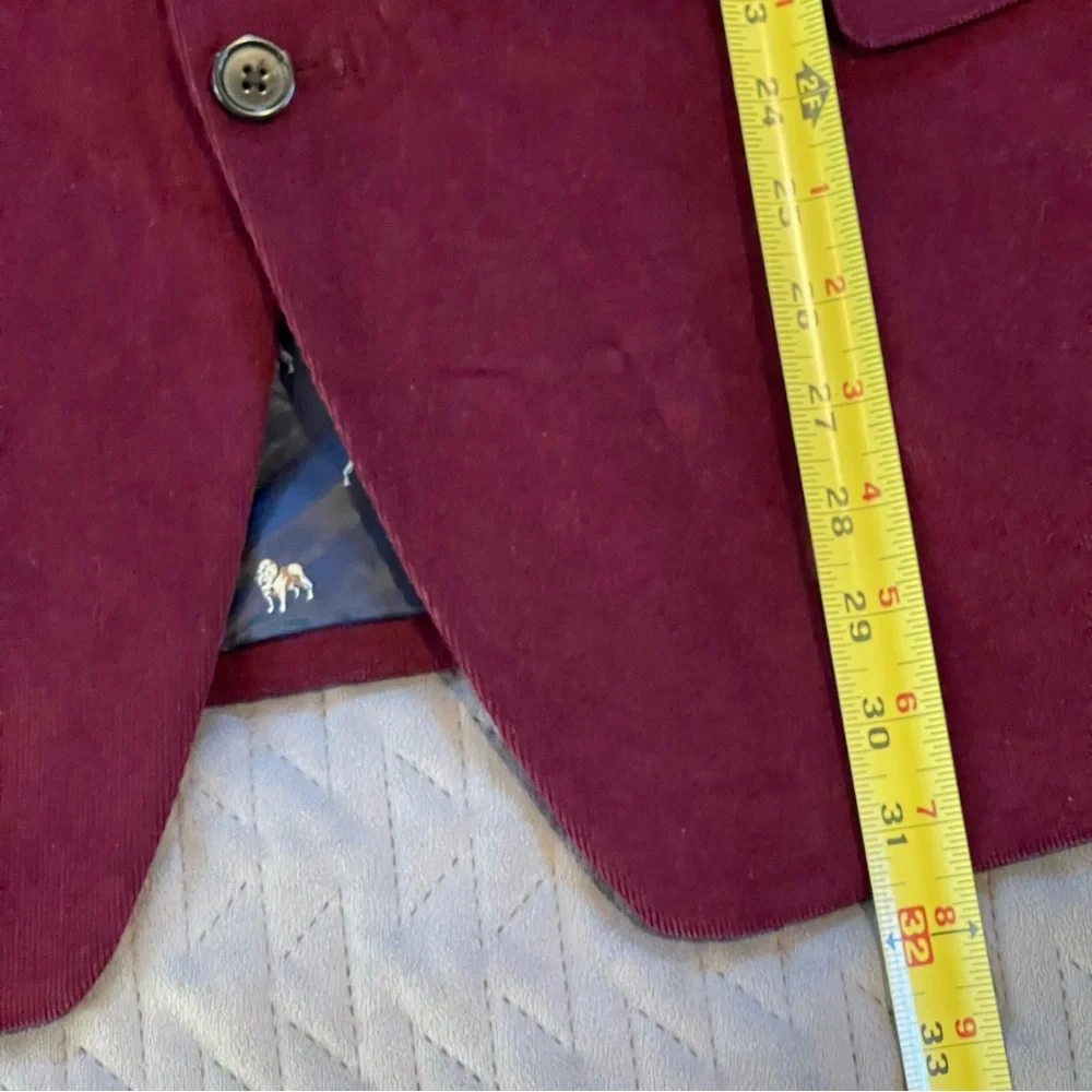 Polo Ralph Lauren Black Label corduroy blazer mens size‎ 46R EUC